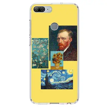 Maalid Tähine Öö (Van Gogh ' i Telefoni puhul Huawei Honor 10 9 20 7A 7X 8A 8S 8X 9X Pro Lite Y5 Y6 Y7 Y9S 2019 10i 20i Coque C