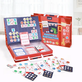 Magnet Montessori Puzzle Sümpaatia elutsükli Looma Inimese Kasvu Mõistatusi Hariduslik mänguasi alushariduse Lapsed Mänguasjad