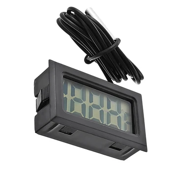 Mini Digitaalne Niiskuse Mõõtja Termomeeter Hygrometer Sensor LCD-Näidik Temperatuuri Külmik Akvaariumi Järelevalve Kuvar Sisetingimustes