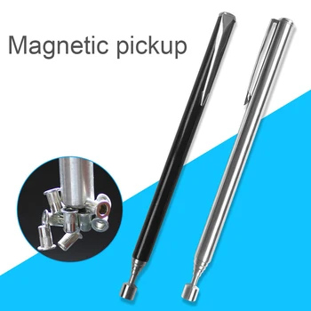 Mini Kaasaskantav Teleskoop Magnetiga Pliiats Pikap Rod Stick Käepärane Tööriist Võimsus Korja Mutter Polt Pikendatav Magnet Korja Tööriistad