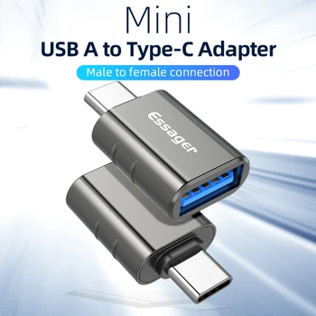Mini USB Type-c Adapter USB Type C OTG Adapter USB 3.0 USB-C-Fast Eest Adapter Huawei Xiaomi Samrt Telefoni Tarvikud