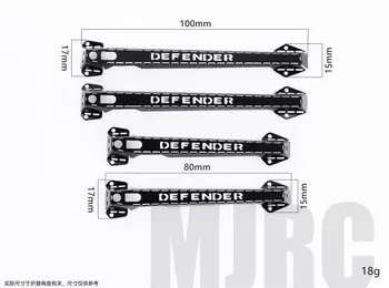 MJRC Metallist ukse käepide 1:10 Traxxas TRX-4 TRX4 Defender D90 D110 82056-4 RC4WD RC jälgida auto osad