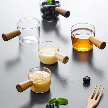 Multi-funktsionaalne Maitse Roog Mini Piima Pan Klaas Kaste Äädikas Plaat Lihakaste Paadid Käepide Kaste Roog Köök Tööriistad