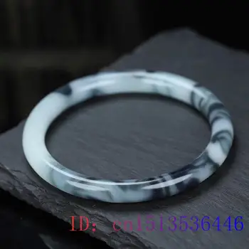 Must Jade Käevõru Käevõru Kingitused, Ehted Featured Gemstone Võlu Mood Ring baar Loomulik Amulett Nikerdatud Hiina