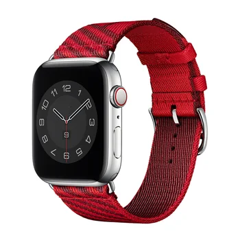 Nailonist rihm apple kella 6-se 5 4 3 käepaela käevõru correa smartwatch watchband iwatch apple vaadata 44mm 40mm 38mm 42mm