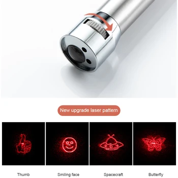 Naljakas Light Laser Mänguasjad Laser Kiusasid Kass Pliiats, Punane Laser Pen Taskulamp Laadimine USB Kass Kõdi Pen Interaktiivne Mänguasi, lemmikloomatarbed