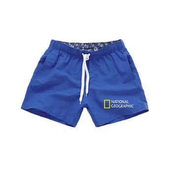 National Geographic Beach Lühikesed Püksid Meeste/Naiste Quick Dry Töötab Suvel Meeste Lühikesed Püksid Brändi Mees Koolitus Sport Lühikesed Püksid Mees