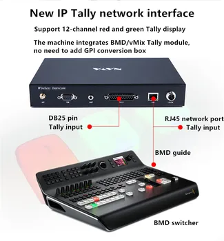 NAYA BS180 Traadita Video Intercom Süsteem Toetada BMD Vahetaja Live Full Duplex Räägi Süsteem tugijaama Peakomplekt Ühtivad Kerge