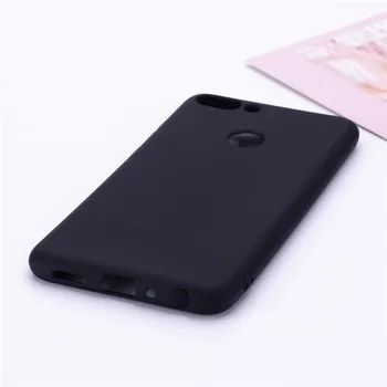 Näiteks Huawei P Smart Case TPU Pehmest Silikoonist Candy värvi tagakaant Telefoni Puhul Huawei P Smart 2018 JOONIS-LX1 PSmart Juhul Fundas