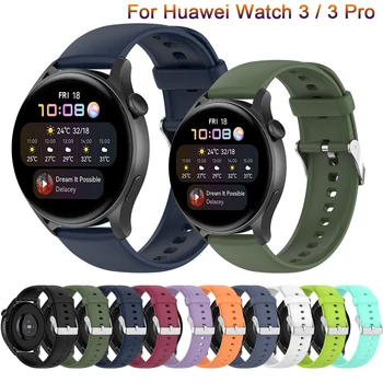 Näiteks Huawei Vaata 3 Rihm GT 2 46 mm/GT2 Pro/Amazfit GTR 47mm Silikoon 22mm Käevõru Watchband Replacemen Käepaela Watch3 ремешок