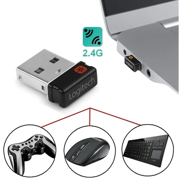 Näiteks Logitechi Hiir Klaviatuur Ühendage Üks-mitmele-Dongle-Vastuvõtja Usb Adapter Wireless Dongle Vastuvõtja Ühendav USB Adapter