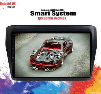 Okta core Android 10.0 Auto DVD-Audio ja video, multimeedia mängija Suzuki swift 2017 2018 2019 ps auto raadio-Navigatsioonisüsteem