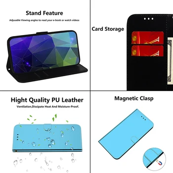 Peegel Pind Katta Xiaomi Mi 10 Pro Märkus 10 CC9 Pro CC9e A3 K30 K20 Naha Puhul Redmi-Lisa 9 Pro Max 9S 8T Telefon Coque