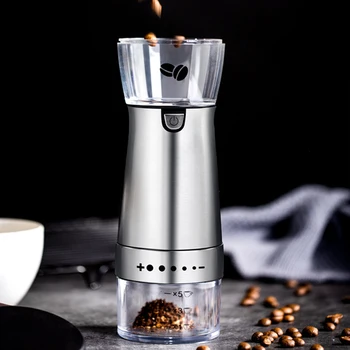 Praktiline Coffee Grinder Mill USB Laetav Electric Coffee Bean Pipar Lihvimine Seade Majapidamises Köök Vahend