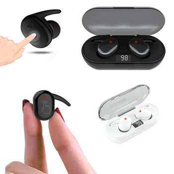 Q2 TWS Müra Vähendamise Kõrvaklapid 5.0 Bluetooth Juhtmeta Kõrvaklapid Koolitus Sport Earbuds Veekindlad Kõrvaklapid Koos LED-Ekraan