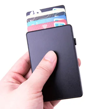 Rahakott alumiinium Metallist Krediidi Äri-Mini Card Rahakoti 2020 Dropshipping Mees Naiste Smart Rahakott visiitkaardi Hoidja