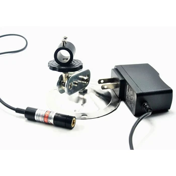 Reguleeritav 650nm 5mw Dot Punane Laser Valgus Trükkimine/tikandid masin Õmblemine Positsioneerimine w AC Adapter & Omanik