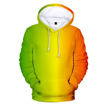 Roheline Hupparit Meeste 2020 3D Dressipluus Kohandatud Värvikas Kalle Topp Mehed/Naised (Solid Color Hoody Sportwear Neoon Topp Mehed