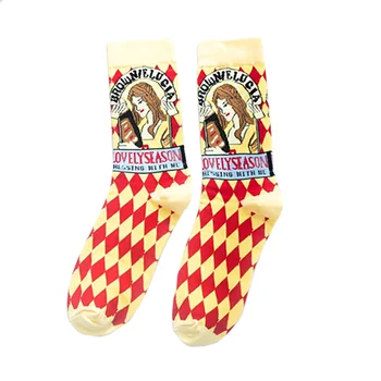 Sokid Naine Naljakas Toidu Hotdog Kassi Multikas Loomade Silmad Naiste Sokid Uhke Moodne Jaapani Stiilis HipHop Harajuku Puuvillane Sokk