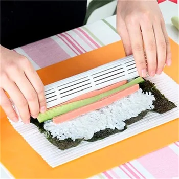 Sushi Jooksva Matt Non-Stick Rice DIY Sushi Tegemise Vahend, Bambusest/Plastikust Sushi Rull Matid Jaapani Sushi Jooksva Tegija Hallituse