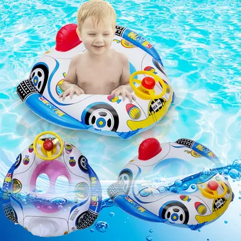Suvel Beebi Ringi Ujumine Täispuhutav Float Auto Kids Istme Imiku Bassein, Ujumine Rõngad Laste Välibassein Mänguasjad Tarvikud