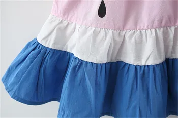 Teise Lapse Baby Kids Tüdrukute Varrukateta Ruched Suvel Printsess Segast Kostüüm Elegantne Kleidid Vabaaja Riided 1-5 Y Vestidos