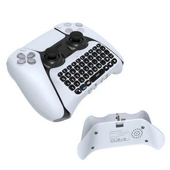 Traadita Bluetooth-Klaviatuuri PS5 Kontroller Sisseehitatud Kõlar Playstation 5 Gamepad Väline Võti Paneel Mäng Tarvikud