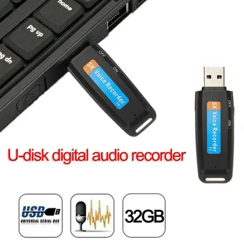 U-Disk o Digitaalne Diktofon Pliiats USB Flash Drive Kuni 32GB Micro-TF