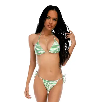 Ujumisriided Naine Ujumistrikoo Sexy Bikini 2021 Uued Push-Up Bikiinid Komplekti Trikoo Naistele Prindi Õie Beachwear Biquini Kahe Töö Sobiks