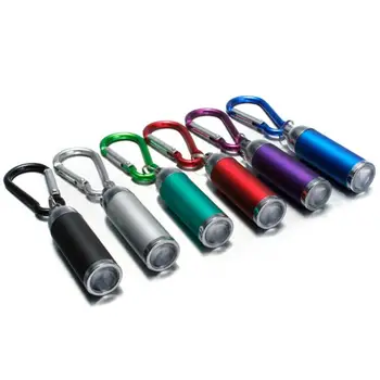 Ultra Bright Mini LED Telkimine Taskulamp Torch Võtmerõngast Kaasaskantav võtmehoidja Väljas Tööriistad, Kämping, Matkamine