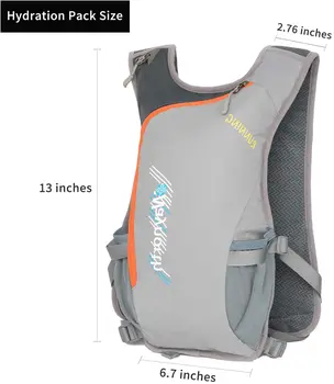 Ultralight väljas maratoni jooksmine jalgrattasõit, matkamine vedeliku seljakott seljakoti vest bagMen saab naiste vedeliku kott