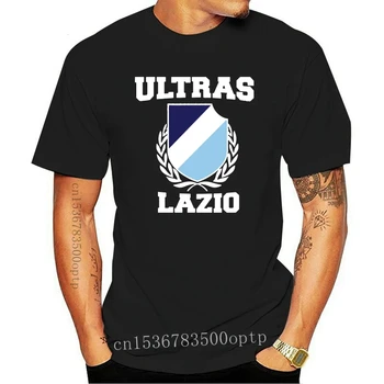 Ultras Lazio Must Tee Särk FootballFans Mens Fashion Lühikeste Varrukatega Puuvillane Läbilöök T-Särk Top Riided