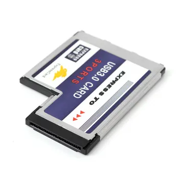 Universaalne 3 Sadamate Peidetud Sees Adapter Väljendada Kaardi 54mm 5Gbps Pesa PCMCIA-USB 3.0 HUB Converter Pro Sülearvuti Notebook PC