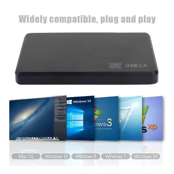 USB 3.0 SSD Välised Korral Hoidmiskoha 5Gbps 2.5 tolli SATA Mobile Box Adapter kiire 5GB/s USB3.0 Kõvaketta Box