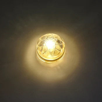 UUS 1:12 Nukumaja Miniatuursed LED Ülemmäära Valgus Lambi Mänguasi Aksessuaar #LC003E