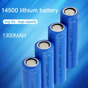 Uus 14500 1200mah Laetav Battery3.7V Liitium Li-ion Akud LED Taskulamp Mänguasi Elektriline Hambahari