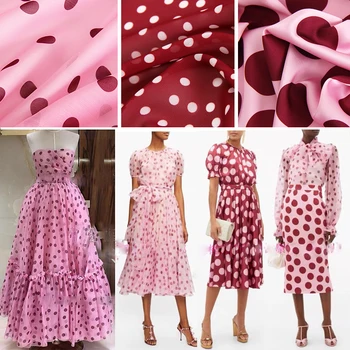 Uus kuum müügi-polüester kangas riide meeter materjali trükitud kleit rõivaste õmblemine käsitöö DIY riie alibaba express
