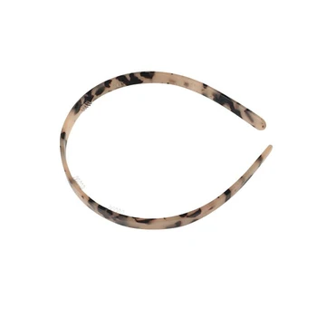 Uus Naiste Elegantne Non-slip Pruun Leopard Printida Peapael Vabaaja Plastikust Peapael Peas Hoop peapaela Tüdrukud, Juuksed Tarvikud
