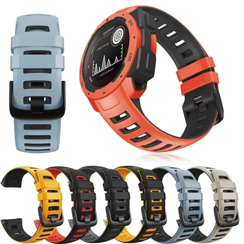 Uus Silikoon Käepael Eest Garmin Instinkt Smart Watch Band Rihm Asendaja Garmin Instinkt Taktikaline/Esports/Mõõna Käevõru