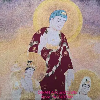 Vaip portree budistliku Taoistlik joonis portree archaize maali elutoas teenetemärgi maali Buddha portree
