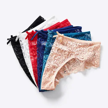 Värvikas Naiste Seksikas pits Rihmad G-string Underwear Aluspüksid, Püksikud naiste T-tagasi pesu 1tk/Palju afq9004