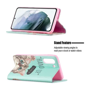 Xiomi Redmi Märkus 9S 10S 8T K40 Pro 9A 9C 8A puhul Xiaomi Mi Poco M3 F3 X3 10T Pro Lite NFC-Kaardi Pesa Kate Nahast Coque