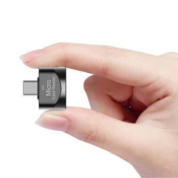 1 Töö Smart Mälukaardi Lugeja Sülearvuti Samsung Huawei USB 3.0 Type C Mikro-SD TF Adapter OTG Lugejaga Mini-Kaardi Lugeja