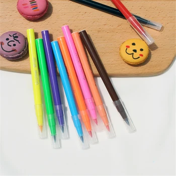 10 Värvi Söödav Pigment Pen harja toiduvärvi Pliiatsi Joonistus Küpsised Fondant Kook Dekoreerimiseks Vahendid Kook DIY Küpsetamine Vahendid