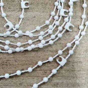 10M Vastupidav Varuosadeks Kodu Pime Bead Chain Alt Decor Leibkonna Vertikaalsed Ribad Osad DIY Praktiline Link Akna Kardina Varju
