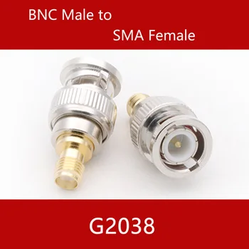 10TK BNC Female to SMA Female/Male BNC Mees, et SMA Female /Male Straight RF adapter Converter