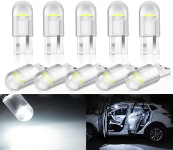 10tk T10 W5W LED WY5W COB LED Auto Kiilu Parkimine Lambid Seat Alhambra /Ateca /Leon FR/ Leon /Leon 4 5F