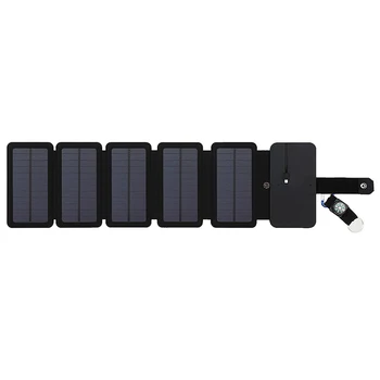 10W Sun Power Kokkuklapitavad päikesepatareid Kaasaskantav Laadija USB Väljund Seadmed Väljas Seiklus Kaasaskantav Päikesepaneelid, Telefoni Laadimine