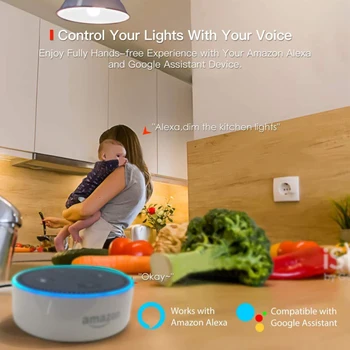 15W Külma ja Sooja Dimm Lamp Wifi Smart Lamp Smart Stseene hääljuhtimine Wifi Smart Pirn Tööd Alexa Google Kodu