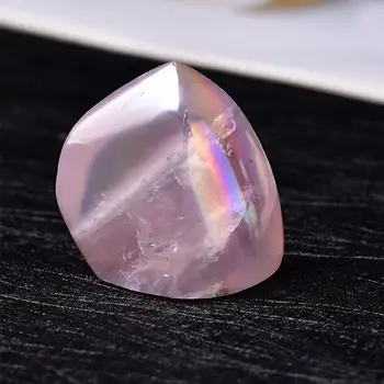 1tk Looduslik Kristall, Roosa Kvarts Punkti Tervendav Kivi Galvaanilise Crystal Protolith 2-3cm Home Decor Kõrge Kvaliteedi Roosa Kvarts